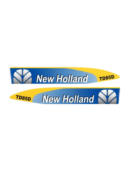 TAKIM YAZI NEW HOLLAND MAVİ YM - New Holland TD - 85D - AV5830 - 1 Adet