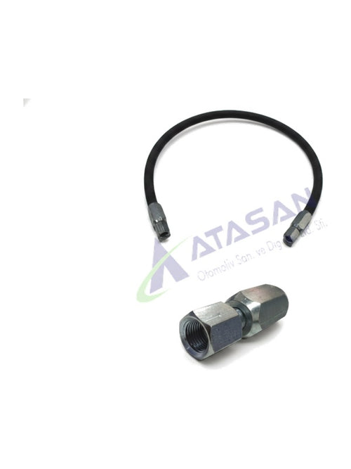 HİDROLİK DAMPER HORTUMU 9/16 VİDALI - New Holland - Massey Ferguson - Erkunt - Tümosan - Steyr-Başak - 100cm - 1 Adet