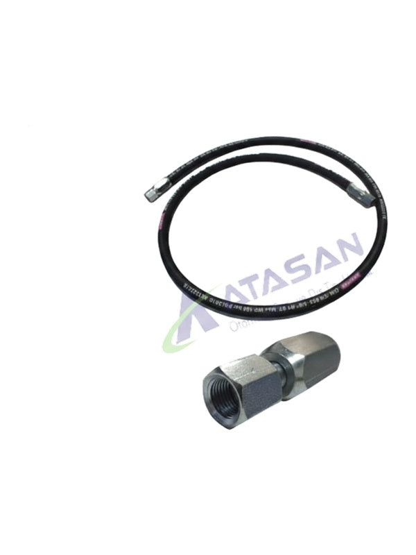 HİDROLİK DAMPER HORTUMU 9/16 Vidalı - New Holland - Massey Ferguson - Erkunt - Tümosan - Steyr-Başak - 200cm - 1 Adet