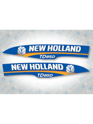 TAKIM YAZI NEW HOLLAND SİYAH YM - TD.85 - AV5540 - 1 Adet