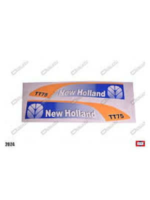 TAKIM YAZI NEW HOLLAND FOLYA TURUNCU - TT.75 - AV5590 - 1 Adet