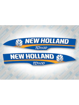 TAKIM YAZI NEW HOLLAND FOLYA KESİM - New Holland TD - 110D - AV5800 - 1 Adet