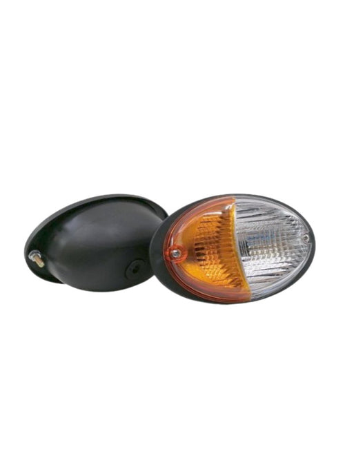ÖN SİNYAL LAMBA CAMI OVAL R-L EM GÖMMELİ (STP00072C) - New Holland TT - TD - 5098225-A - 1 Adet