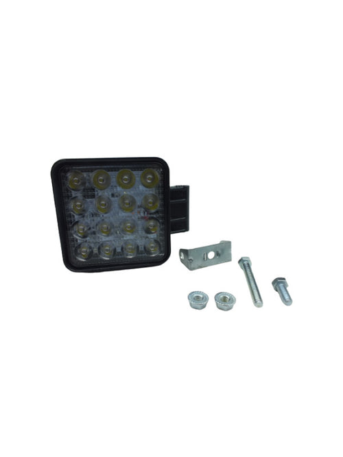 KARE 16 LED LAMBA 48 W POWER - New Holland - Massey Ferguson - Erkunt - Tümosan - Steyr-Başak - EMR92 - 1 Adet