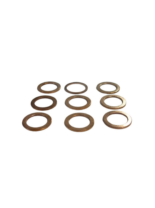 METRİK BAKIR PUL Metrik 14 İç Çap :14,20 Dış Çap:20,0 Kalınlık:1,20mm - New Holland - Massey Ferguson - Erkunt - Tümosan - Steyr-Başak - HRL5120 - 50 Adet