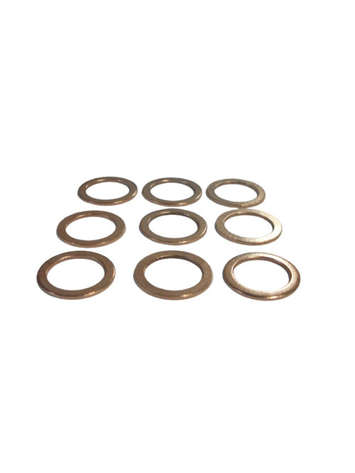 METRİK BAKIR PUL Metrik 16 İç Çap :16,10 Dış Çap:22,30 Kalınlık:1,20mm - New Holland - Massey Ferguson - Erkunt - Tümosan - Steyr-Başak - HRL5140 - 50 Adet