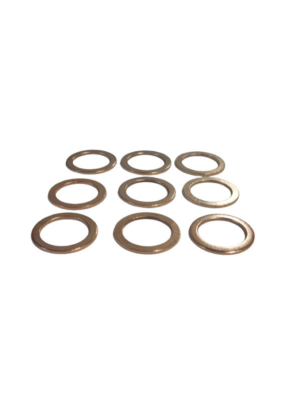 METRİK BAKIR PUL Metrik 16 İç Çap :16,10 Dış Çap:22,30 Kalınlık:1,20mm - New Holland - Massey Ferguson - Erkunt - Tümosan - Steyr-Başak - HRL5140 - 50 Adet