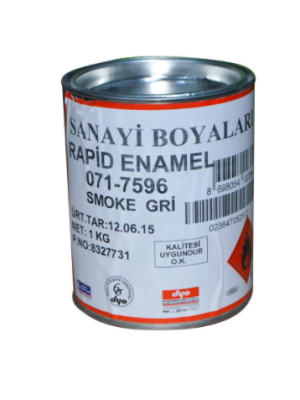 GRİ JANT BOYASI SMOK 1 KG - New Holland - Massey Ferguson - Erkunt - Tümosan - Steyr-Başak - HRL6280 - 1 Adet
