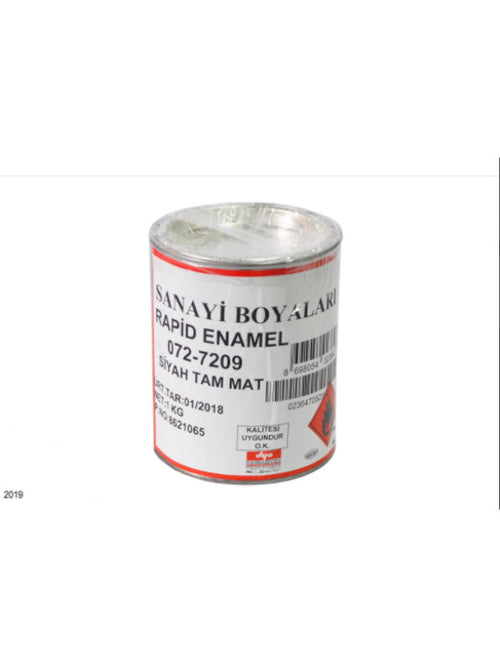 GÖVDE BOYASI SİYAHMAT 1 KG - Erkunt - HRL6320 - 1 Adet