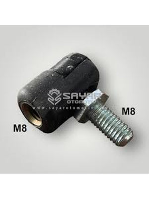M8 DİŞ X8 PLASTİK MAFSAL BAŞLIK - New Holland - Massey Ferguson - Erkunt - Tümosan - Steyr-Başak - 216-4 - 1 Adet