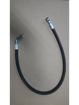 HİDROLİK DİREKSİYON HORTUMU BASINÇ BİR UCU REKOR-BİR UCU HALKA REKOR-7250027 - 54C Y - New Holland 55 - Massey Ferguson 65 - 90,5cm - 1 Adet