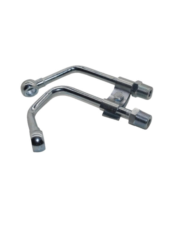 DAMPER ÇIKIŞ BORU SETİ Çifli Kısa Takım 20cm 596088 4991597 - Fiat / New Holland 54C - 596087 - 1 Adet