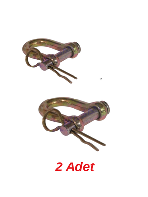GERGİ ZİNCİR U ÇATAL PİMLİ KOPİLYALI 16mm - New Holland - Massey Ferguson - Erkunt - Tümosan - Steyr-Başak - F6335 - 1 Adet