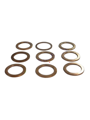 METRİK BAKIR PUL Metrik 10 İç Çap : 10,20 Dış Çap:14,30 Kalınlık:1,20mm - New Holland - Massey Ferguson - Erkunt - Tümosan - Steyr-Başak - HRL5080 - 50 Adet
