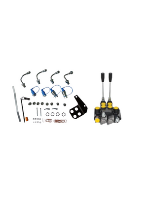 DAMPER VALFİ BEYİN 2 KOLLU 4 ÇIKIŞ SET TAKIM BORULU 47574798 - New Holland TT - 56 Serisi - 1665 - 1 Adet