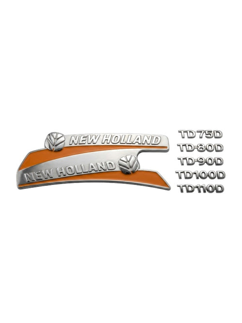 TAKIM YAZI NEW HOLLAND FOLYA KESİM - New Holland TD - 75D - AV5760 -   1  Adet
