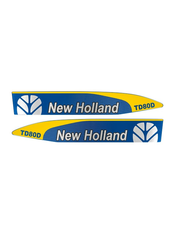 TAKIM YAZI NEW HOLLAND MAVİ YM - New Holland TD - 80D - AV5820 -   1  Adet