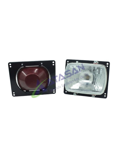 ÖN FAR DÖRT KÖŞE KOMPLE 120X180 170026730 - New Holland 55/46 - 65/46 - 5122379 -   1  Adet - OEM: 5122379 - Yaman Traktör Yedek Parça