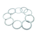ALÜMİNYUM PUL 1/2 İç Çap: 13,00 Dış Çap:18 Kalınlık:1,20mm - New Holland - Massey Ferguson - Erkunt - Tümosan - Steyr-Başak - HRL4600 -   1  Adet
