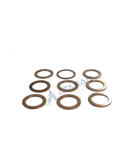 METRİK BAKIR PUL Metrik 6 İç Çap : 6,10 Dış Çap:10,10 Kalınlık:1,20mm  9982964 - New Holland - Massey Ferguson - Erkunt - Tümosan - Steyr-Başak - HRL5040 -   50  Adet