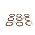 METRİK BAKIR PUL  Metrik 8 İç Çap : 8,10 Dış Çap:12,30 Kalınlık:1,20mm - New Holland - Massey Ferguson - Erkunt - Tümosan - Steyr-Başak - HRL5060 -   50  Adet