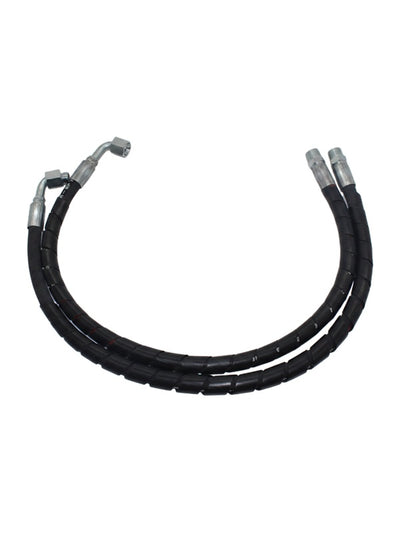 HİDROLİK DAMPER VALFİ  HORTUM TK+REKORLU (Tek fiyatı)  75cm R.2 Çift Telli - Massey Ferguson - MK3990 -   1  Adet