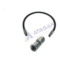 HİDROLİK DAMPER HORTUMU  5/8 Vidalı - New Holland - Massey Ferguson - Erkunt - Tümosan - Steyr-Başak - 100cm -   1  Adet - OEM: 100cm - Yaman Traktör Yedek Parça