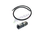 HİDROLİK  DAMPER HORTUMU 9/16 Vidalı - New Holland - Massey Ferguson - Erkunt - Tümosan - Steyr-Başak - 200cm -   1  Adet