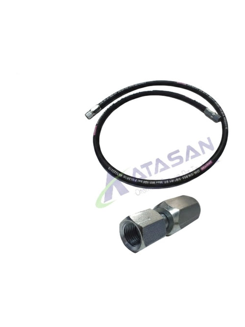 HİDROLİK  DAMPER HORTUMU 9/16 Vidalı - New Holland - Massey Ferguson - Erkunt - Tümosan - Steyr-Başak - 200cm -   1  Adet