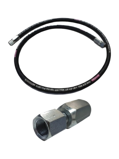 HİDROLİK  DAMPER HORTUMU 9/16 Vidalı - New Holland - Massey Ferguson - Erkunt - Tümosan - Steyr-Başak - 230cm -   1  Adet