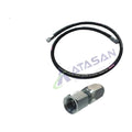 HİDROLİK  DAMPER HORTUMU 5/8 Vidalı - New Holland - Massey Ferguson - Erkunt - Tümosan - Steyr-Başak - 230cm -   1  Adet