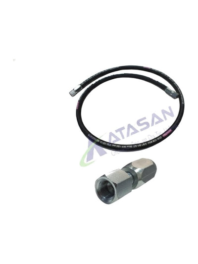 HİDROLİK  DAMPER HORTUMU 5/8 Vidalı - New Holland - Massey Ferguson - Erkunt - Tümosan - Steyr-Başak - 230cm -   1  Adet