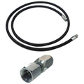 HİDROLİK  DAMPER HORTUMU 5/8 Vidalı - New Holland - Massey Ferguson - Erkunt - Tümosan - Steyr-Başak - 300cm -   1  Adet