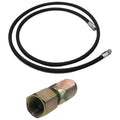HİDROLİK  DAMPER HORTUMU 3/4 Vidalı - New Holland - Massey Ferguson - Erkunt - Tümosan - Steyr-Başak - 300cm -   1  Adet