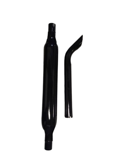 DİK EKSOZ KOMPLE Oval TAKIM KISA BORU 5011631 - Fiat / New Holland 450 - 480 - 540 - 640 - 5085165 -   1  Adet