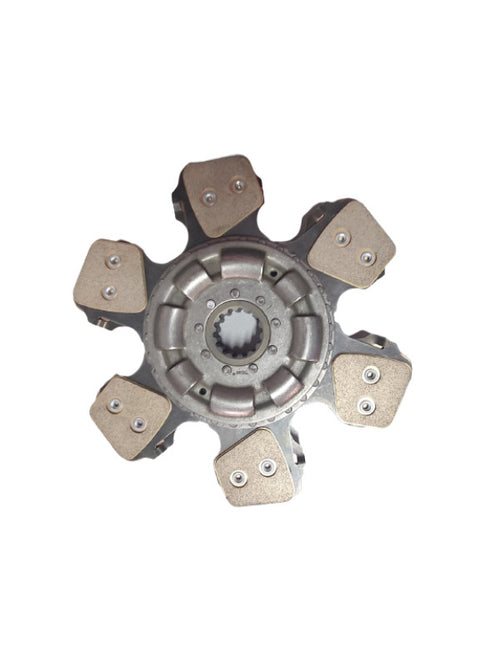 DEBRİYAJ DİSKİ 6 PAD BRONZ BALATA 14 DİŞ 5088428 3304585M94 (806212) - 55.65.70.80 - New Holland TT - TD - Massey Ferguson - Landini - 25280481 -   1  Adet