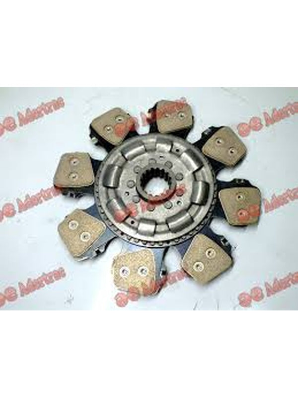 DEBRİYAJ DİSKİ BRONZ 8 PAD16 DİŞ ŞEMŞİYELİ 694382 (800546) - TMS8105 - New Holland 110 - 90 - L95 - 7258852 -   1  Adet