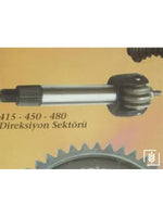 DİREKSİYON SEKTÖR MAKARASI TAM TAKIM EM - Fiat / New Holland 411 - 415 - 450 - 480 - UTB (Universal Traktör Bolu) - 599711-A -   1  Adet