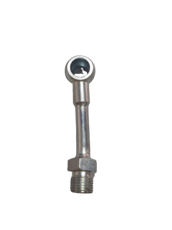 DİREKSİYON ÖN LİFT PİSTON BORU SOL KISA EĞRİ 9,5cm - New Holland TT - TD - 5144503 -   1  Adet
