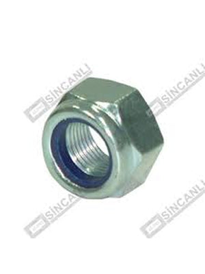 DİREKSİYON ÖN LİFT PİSTON PERNOSU SOMUNU  M18x1,5 - New Holland - Massey Ferguson - Erkunt - Tümosan - Steyr-Başak - 12576011 -   1  Adet