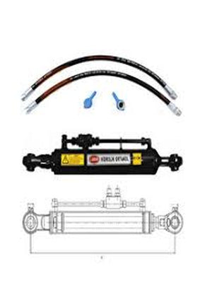 LİFTLİ HİDROLİKLİ ORTA KOL 26x26 - New Holland - Massey Ferguson - Erkunt - Tümosan - Steyr-Başak - 60cm -   1  Adet