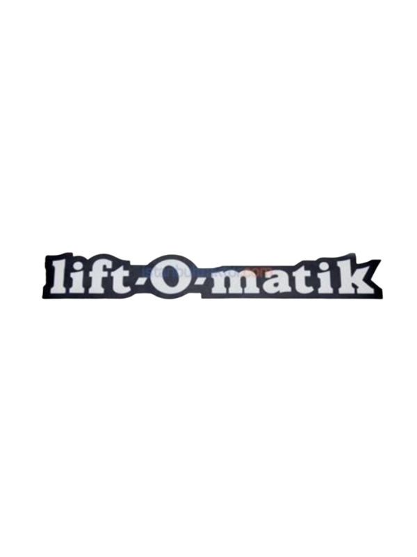 LİFT O MATİK TEK YAZI - New Holland - Massey Ferguson - Erkunt - Tümosan - Steyr-Başak - 5176349 -   1  Adet