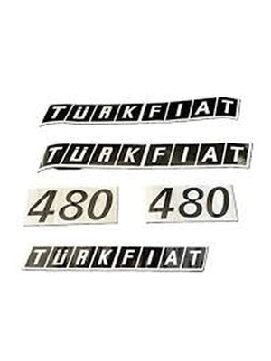 TÜRK FİAT YAZI BÜYÜK - New Holland - Massey Ferguson - Erkunt - Tümosan - Steyr-Başak - AV5450 -   1  Adet