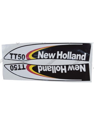 TAKIM YAZI NEW HOLLAND SİYAH YM - TT.50 - AV5480 -   1  Adet