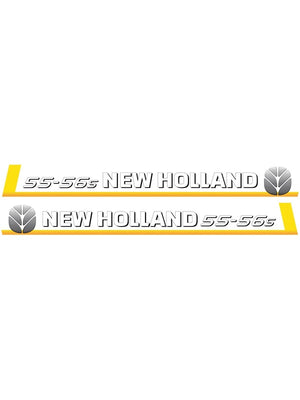 TAKIM YAZI NEW HOLLAND HARFLİ KESİM YM - New Holland 55 - 56S - AV5610 -   1  Adet