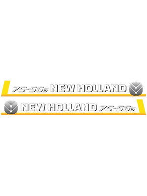 TAKIM YAZI NEW HOLLAND HARFLİ KESİM YM - New Holland 75 - 56S - AV5630 -   1  Adet