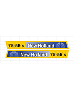 TAKIM YAZI NEW HOLLAND MAVİ YM - New Holland 75 - 56S - AV5650 -   1  Adet