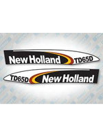 TAKIM YAZI NEW HOLLAND SİYAH YM - New Holland TD - 65D - AV5720 -   1  Adet