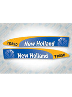 TAKIM YAZI NEW HOLLAND MAVİ YM - New Holland TD - 85D - AV5830 -   1  Adet