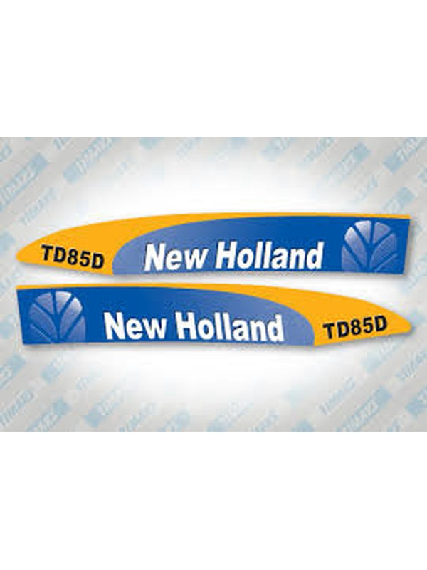 TAKIM YAZI NEW HOLLAND MAVİ YM - New Holland TD - 85D - AV5830 -   1  Adet